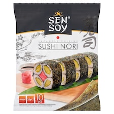 Sen Soy Sushi Nori tengeri algalapok 10 db 25 g