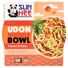 Sun Hee udon tészta készétel, édes-savanyú szósszal 240 g