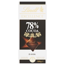 Lindt Excellence extra keserű csokoládé 78% 100 g