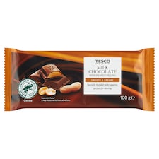 tejcsokoládé földimogyorós töltelékkel 100 g