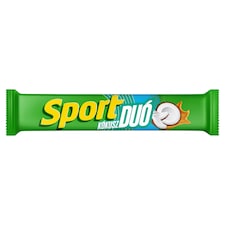 Sport Duó tejcsokoládéval mártott szelet kókuszos, karamellás töltelékkel 60 g