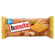 Hanuta ropogós ostya mogyorós-kakaós töltelékkel 2 x 22 g (44 g)