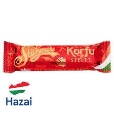 Stühmer Korfu szelet mézes tojásfehérje frappé étcsokoládé bevonattal 23 g