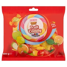 Candy Carnival keménycukorka gyümölcsös töltelékkel, hozzáadott A-, C- és E-vitaminnal 200 g