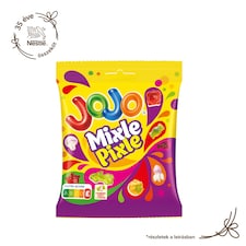 Jojo Mixle Pixle vegyes gyümölcsízű gumicukorkák 80 g