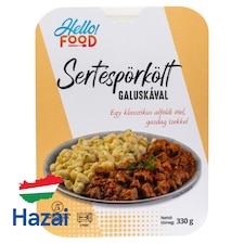 Hello Food sertéspörkölt galuskával 330 g