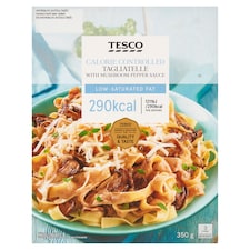 Tagliatelle főtt tészta gombás mártással, sült gombával és ementáli sajttal 350 g