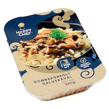 Heppy Chef gombapörkölt galuskával 330 g