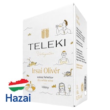 Teleki Válogatás Villányi Irsai Olivér száraz fehérbor 3 l