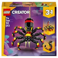 LEGO Creator 3 v 1 31159 Vadállatok: Meglepetésekkel teli pók