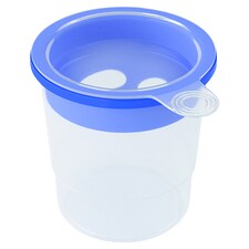 ICO ecsetmosó pohár, ecsettál fedéllel