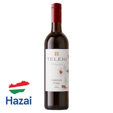 Teleki Válogatás Villányi Cabernet Franc classicus száraz vörösbor 14,5% 0,75 l
