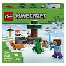 LEGO Minecraft 21583 Steve tajgai kalandjai