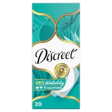 Discreet Légáteresztő Multiform Waterlilly Tisztasági Betétek x20
