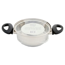Home rozsdamentes acél lábas 16 cm