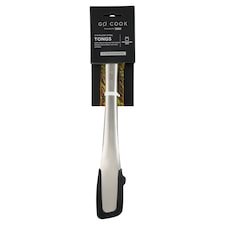 Go Cook Black Stainless Steel konyhai csipesz