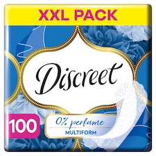 Discreet Légáteresztő Multiform illatmentes Tisztasági Betétek x100