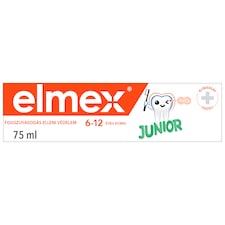 elmex Junior gyerek fogkrém 6-12 éves gyermekeknek 75 ml