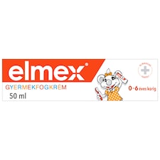 elmex Kids gyerek fogkrém 0-6 éves gyermekeknek 50 ml