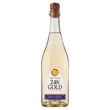 Villa Vincento édes fehér pezsgő 24K aranypehellyel 11% 750 ml