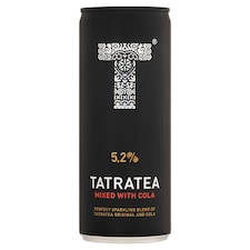 Tatratea vegyes alkoholos szénsavas ital kóla ízzel 5,2% 250 ml