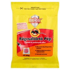 BioTox rágcsálóirtó pép egerek és patkányok ellen 15 db 150 g
