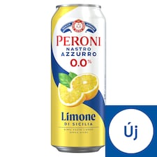 Peroni Nastro Azzurro Limone di Sicilia alkoholmentes sör és citrom ízű ital keveréke 0,0% 0,5 l