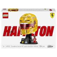 LEGO Editions 43022 Scuderia Ferrari HP Lewis Hamilton sisakja