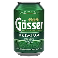 Gösser Premium minőségi világos sör 5% 330 ml