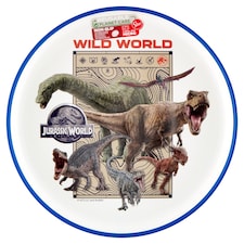 Stor Jurassic World Wild csúszásmentes kétszínű prémium tányér