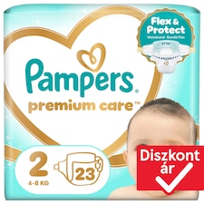 Pampers Premium Care Pelenka, Méret: 2, 23 db, 4kg-8kg