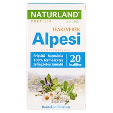 Naturland Premium alpesi gyógynövény teakeverék 20  filter 20 g
