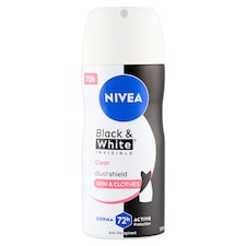 NIVEA Black & White Invisible Clear izzadásgátló 100 ml