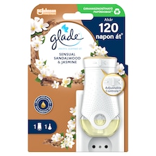 Glade Sensual Sandalwood & Jasmine elektromos légfrissítő készülék 20 ml
