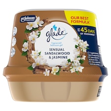 Glade Sensual Sandalwood & Jasmine fürdőszobai légfrissítő zselé 180 g