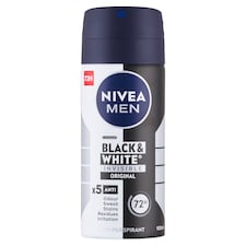 NIVEA MEN Black & White Invisible Original izzadásgátló spray 100 ml