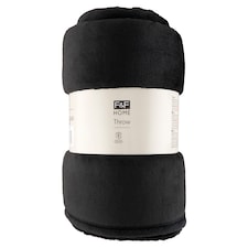 F&F Home Black Large Super Soft takaró 200 cm x 220 cm