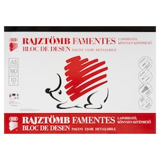 ICO A3 famentes rajztömb 10 lap