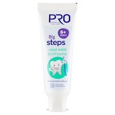 Pro Formula Oral Care Big Steps Cool Mint fogkrém 6 év feletti gyermekeknek 75 ml