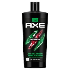 AXE Africa 3 in 1 tusfürdő testre, arcra, hajra 700 ml