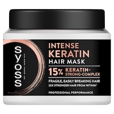 Syoss Intenzív Keratin hajmaszk gyenge és töredezésre hajlamos hajra 400 ml
