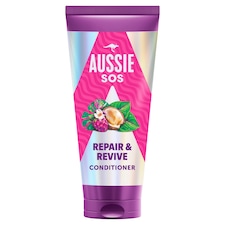 Aussie SOS Repair & Revive Balzsam 200ml Száraz, Igénybevett, Károsodott Hajra
