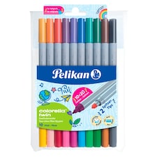 Pelikan Colorella dupla filctoll 10 db