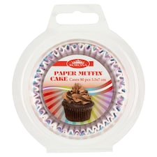 Korona muffin papír 3,5 x 7 cm 80 db