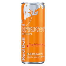 Red Bull The Apricot Edition energiaital sárgabarack-eper ízesítéssel 250 ml