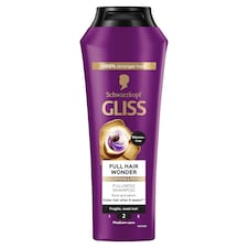 Schwarzkopf Gliss Full Hair Wonder sampon koffeinnel + peptidekkel 250 ml