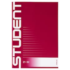 Student 21-32 vonalas füzet