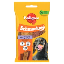 Pedigree Schmackos Multi Mix kiegészítő állateledel felnőtt kutyák számára 12 db 86 g