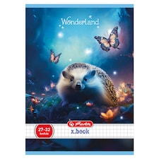 Herlitz x.book Pets 27-32 kockás füzet A5