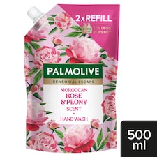 Palmolive Sensorial Escape Marokkói Rózsa és Bazsarózsa illatú folyékony szappan utántöltő 500 ml